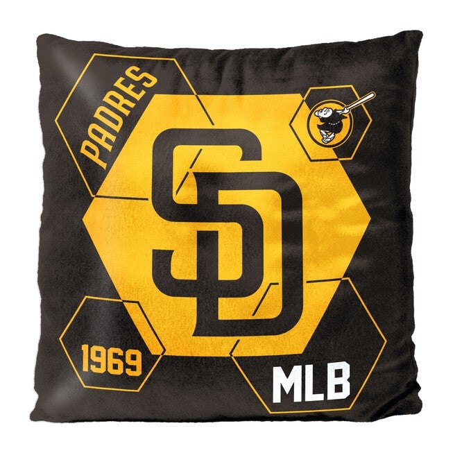 Padres Velvet Reverse Pillow, MULTI, hi-res image number null