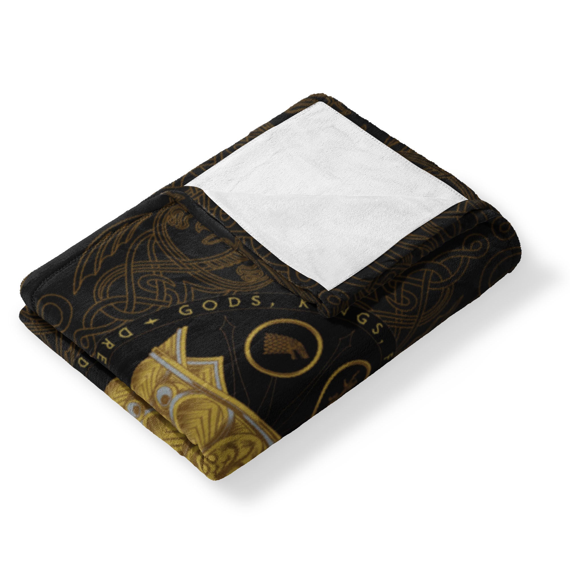 Warner Bros. House of the Dragon Dragons Did Silk Touch Throw Blanket 40x50 Inches, BLACK, alternate image number 3