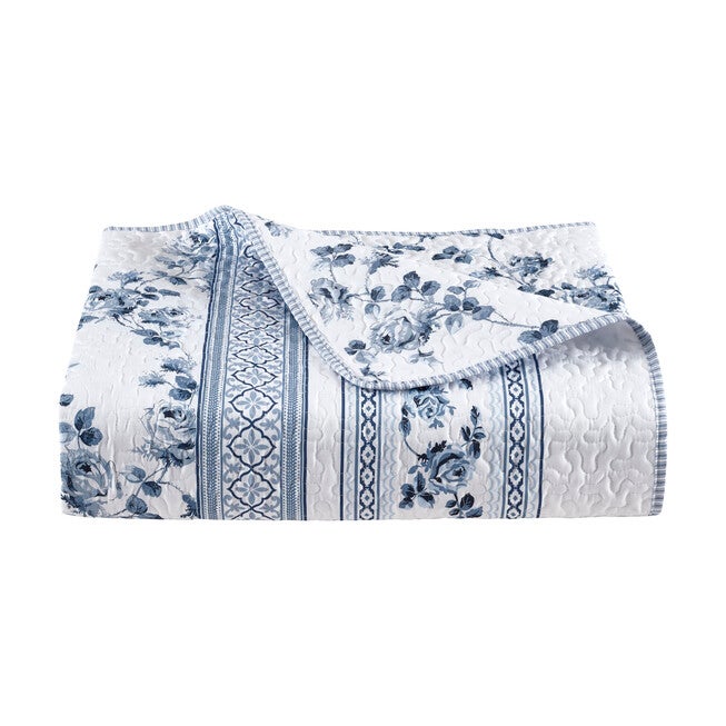 Rialto 3 Piece Quilt Set, FRENCH BLUE, alternate image number null