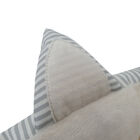 Stripe Printing poly-cotton cozy round cat bed , 18 inch, , alternate image number null