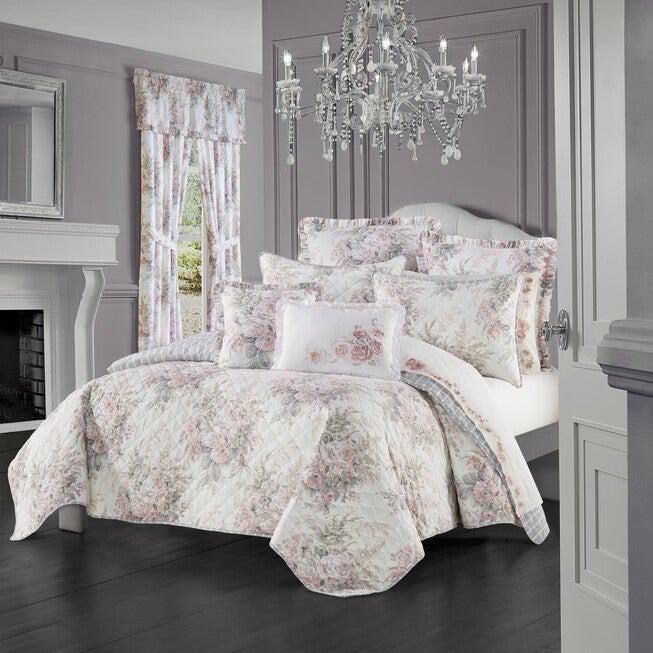 Estelle Blush Quilt Set, BLUSH, hi-res image number null