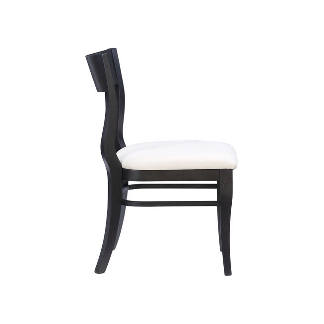 Chandler Side Chair Black Set of 2, , alternate image number null