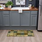 Floral Tile Blue Spa 1' 8" X 3' 9", , alternate image number null