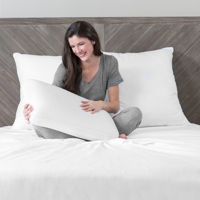 SensorPEDIC Luxury Extraordinaire Gusseted Memory Foam Pillow, , alternate image number 7