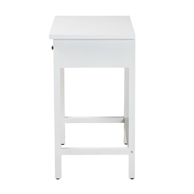Yelena Classic And Traditional White Finished Wood 2-Drawer Console Table, , alternate image number 3