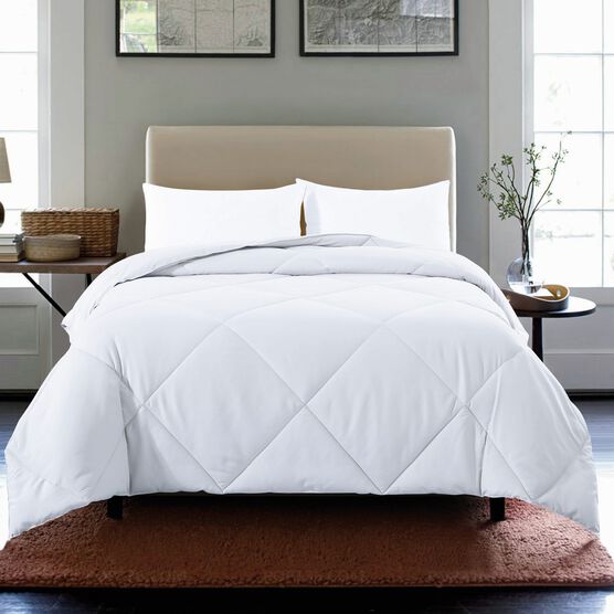 Soft Cover Nano Feather Comforter, WHITE, hi-res image number null