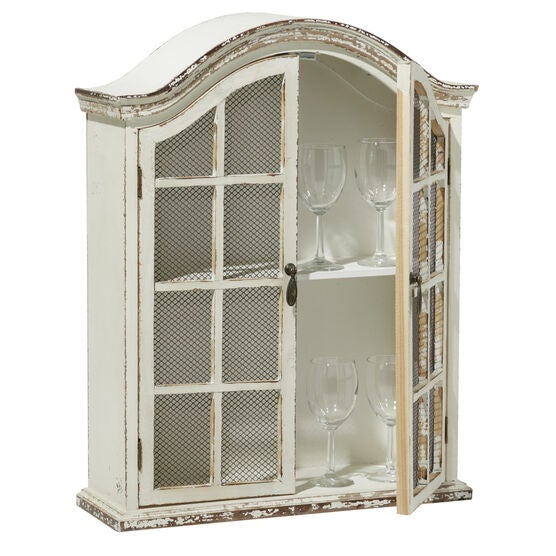 White Vintage Wood Wall Décor, , alternate image number null