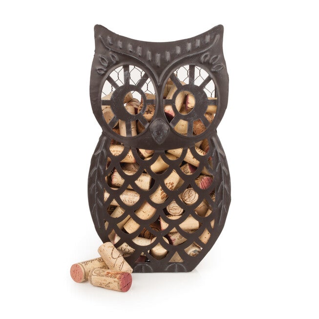 Wise Owl Cork Collector, METALLIC, hi-res image number null