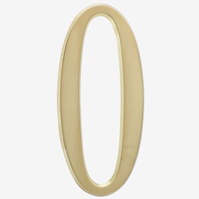 4¾" Numbers, #0 GOLD, hi-res image number 0