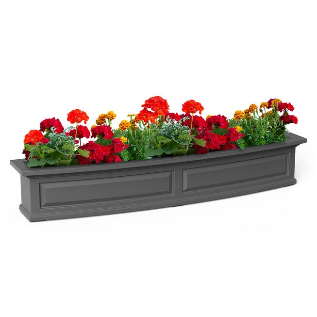 Nantucket 5FT Window Box, GRAPHITE GREY, hi-res image number null