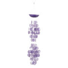 Purple Capiz Coastal Windchime, PURPLE, hi-res image number null