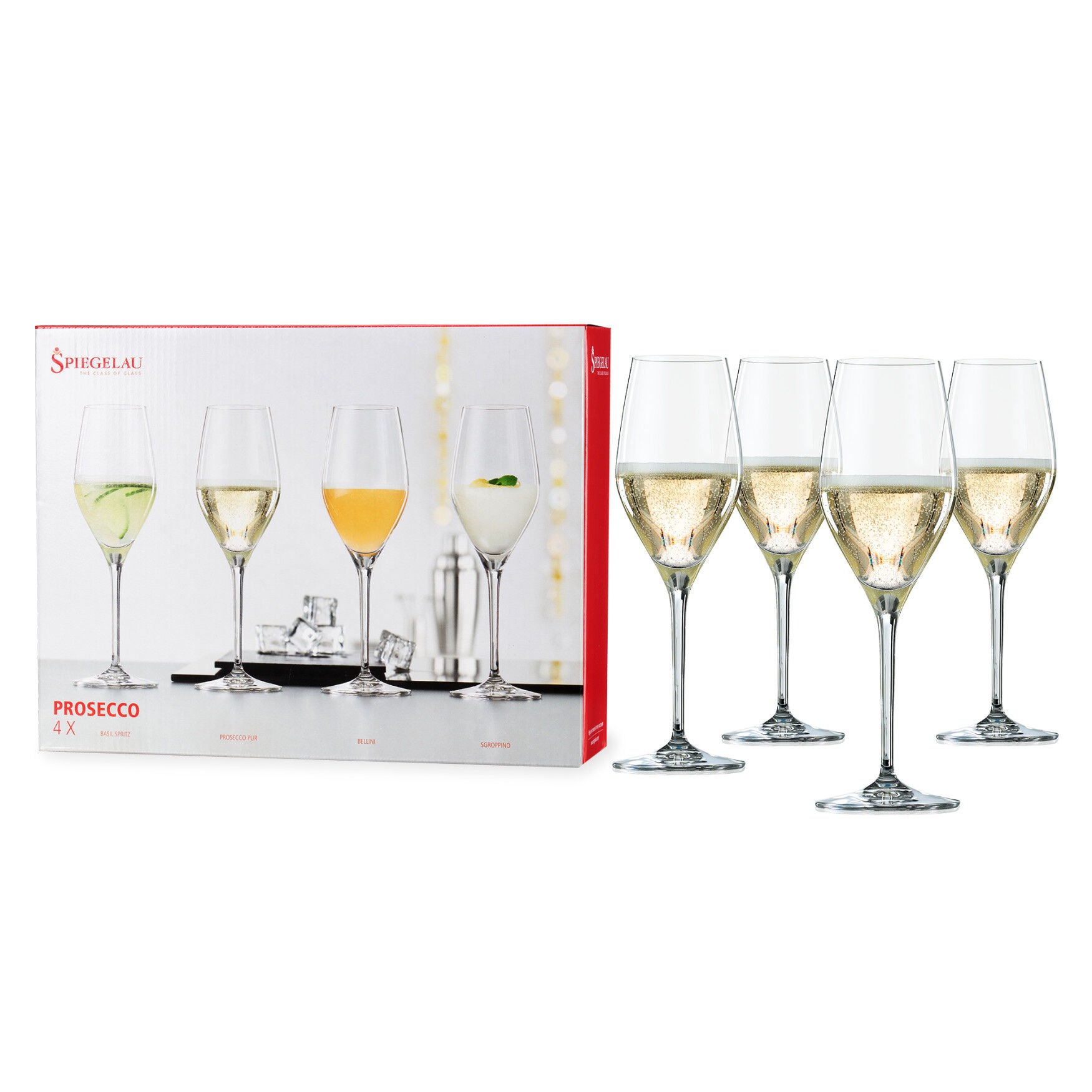 9.1 Oz Prosecco Glass (Set Of 4), , alternate image number 4