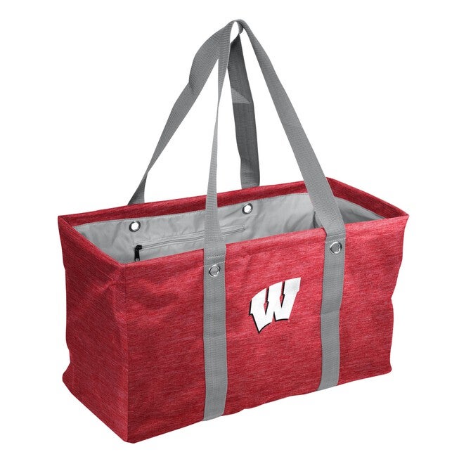 Wisconsin Crosshatch Picnic Caddy Bags, MULTI, hi-res image number 0