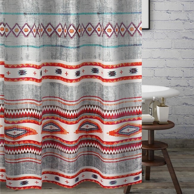 Kiva Shower Curtain, , on-hover image number 1