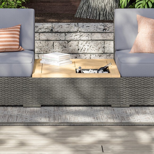 Boca Raton Outdoor Coffee Table, , alternate image number 3