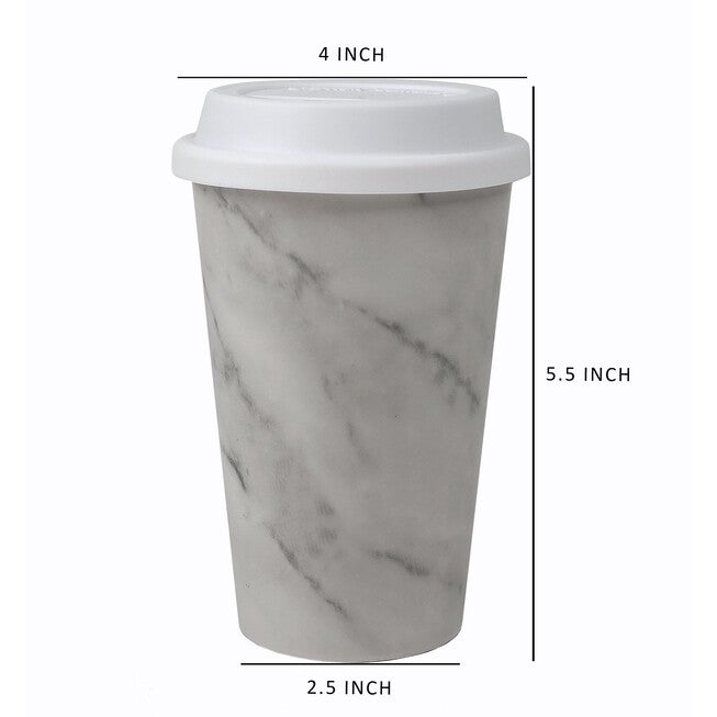 Modern Marble Travel Mug - Set Of 4, , alternate image number null