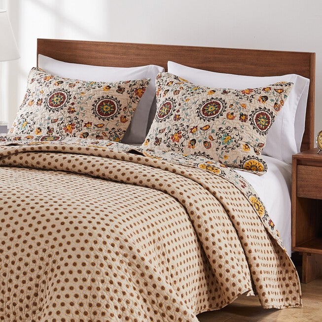 Andorra Quilt And Pillow Sham Set, , on-hover image number 1