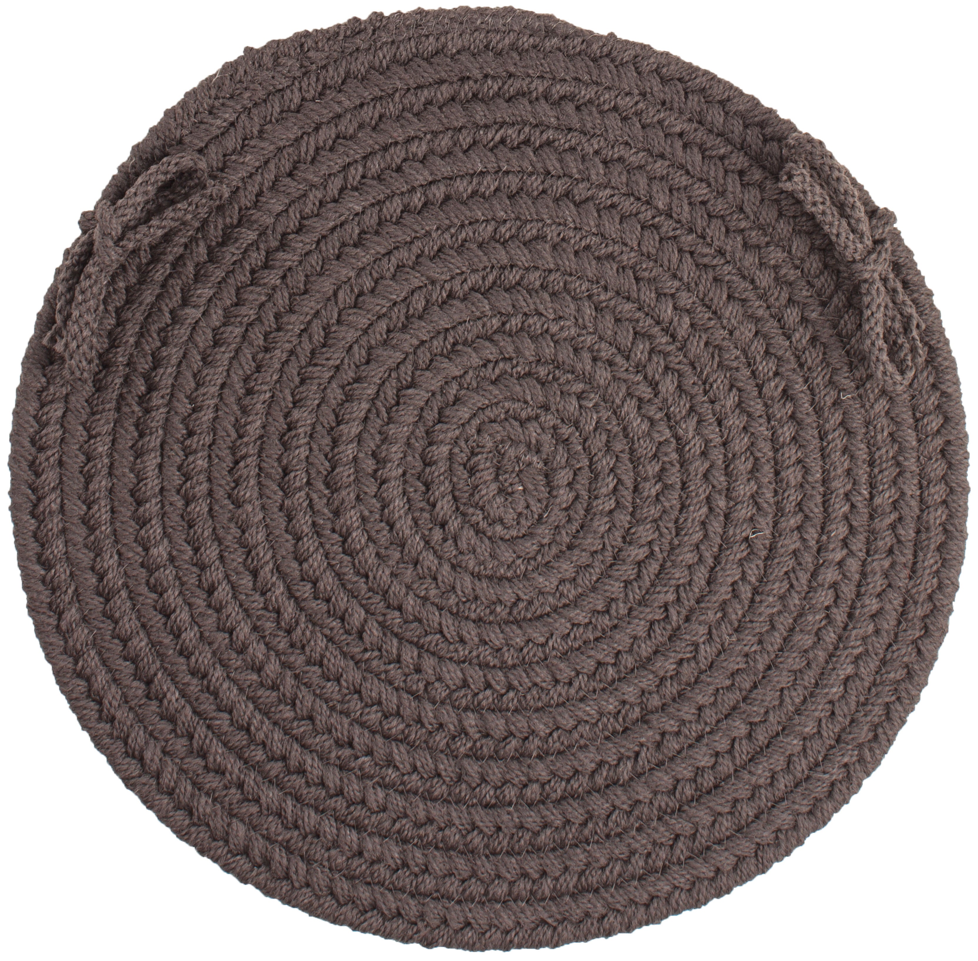 Indoor/Outdoor WearEver Chair Pads 15 inches Round, BROWN VELVET, hi-res image number 0