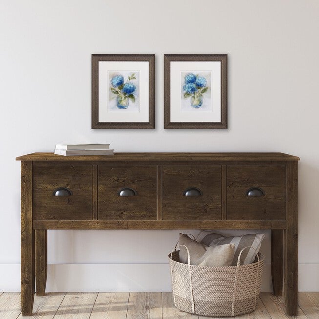 Bedazzled In Blue Framed Wall Décor, Set Of 2, , on-hover image number 1