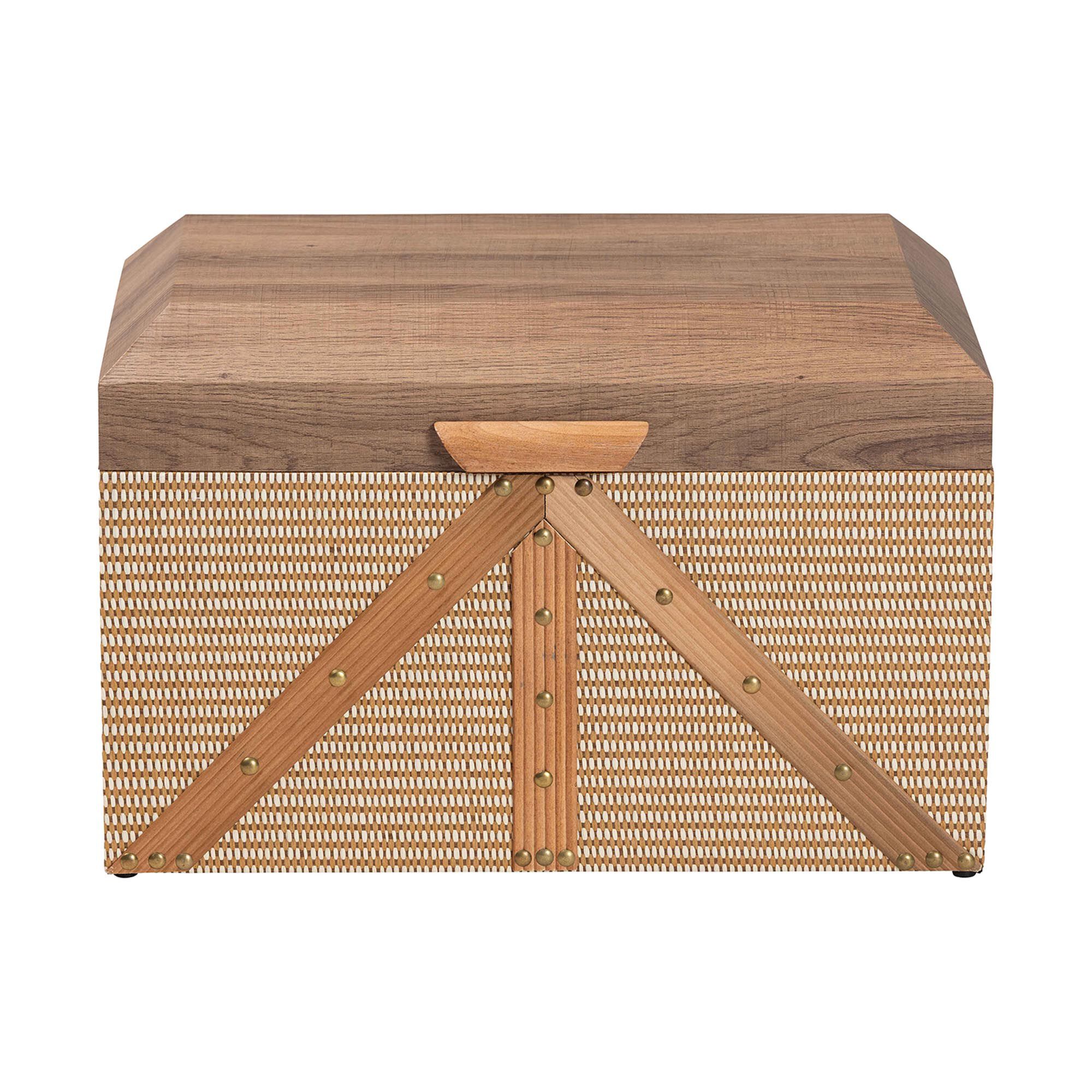 Kande Storage Trunk, BROWN, alternate image number 3