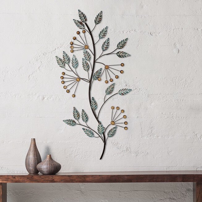 Beaded Metal Flower Bunch Wall Decor, , alternate image number 5