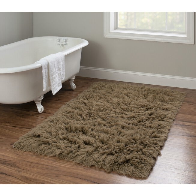 Flokati Mushroom Rug, , alternate image number 4