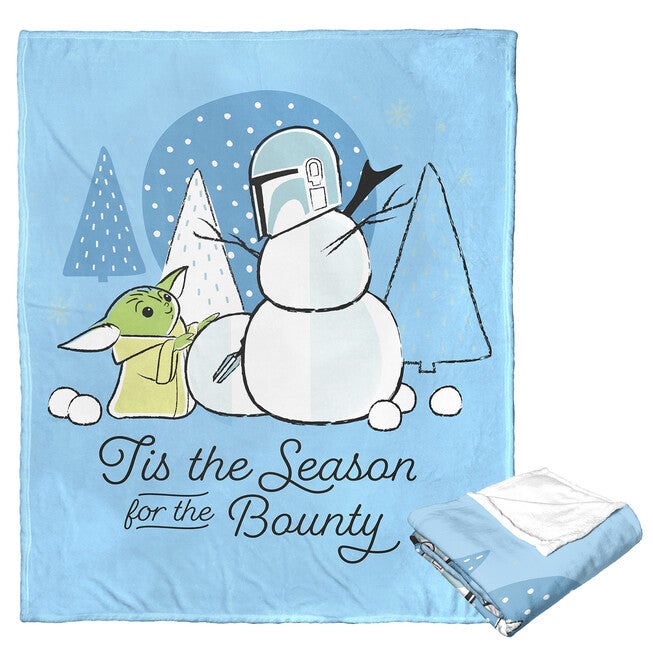 Star Wars: The Mandalorian Bounty Season Silk Touch Throw Blanket, O, hi-res image number null