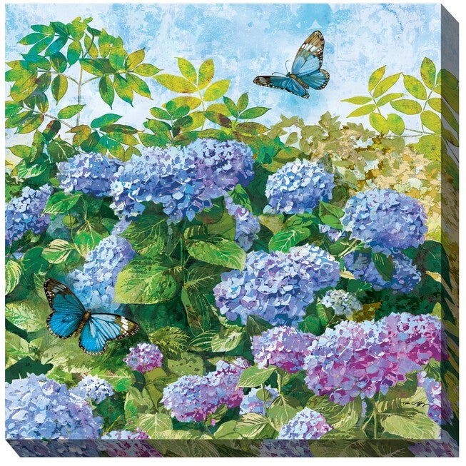 Butterfly Blues Outdoor Art, MULTI, hi-res image number 0