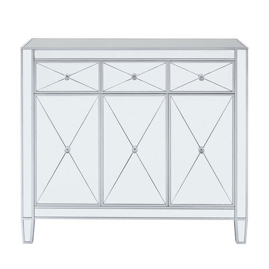 Mirage 3-Door Mirrored Cabinet, , alternate image number null