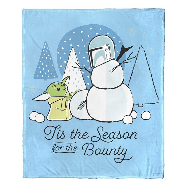 Star Wars: The Mandalorian Bounty Season Silk Touch Throw Blanket, , on-hover image number null