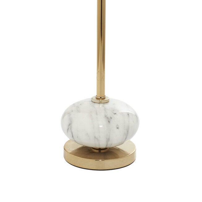 Gold Metal Glam Table Lamp, , alternate image number 4