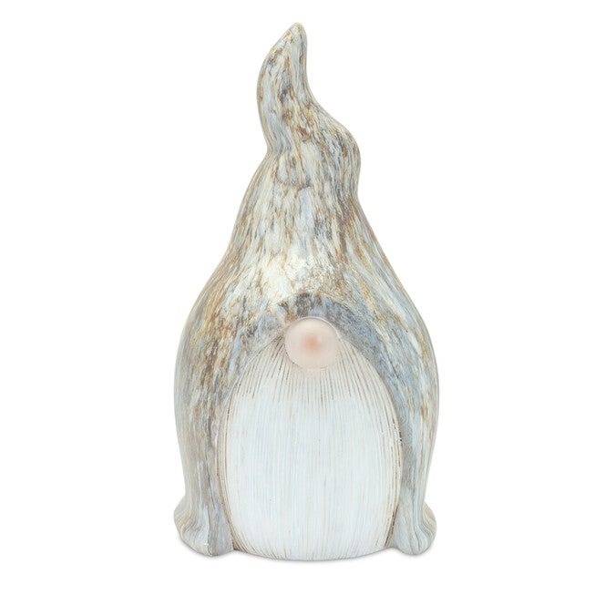 Gnome (Set of 2) 10.5 inchesH, 11 inchesH Terra Cotta, GREY/WHITE/BLUE, alternate image number 2