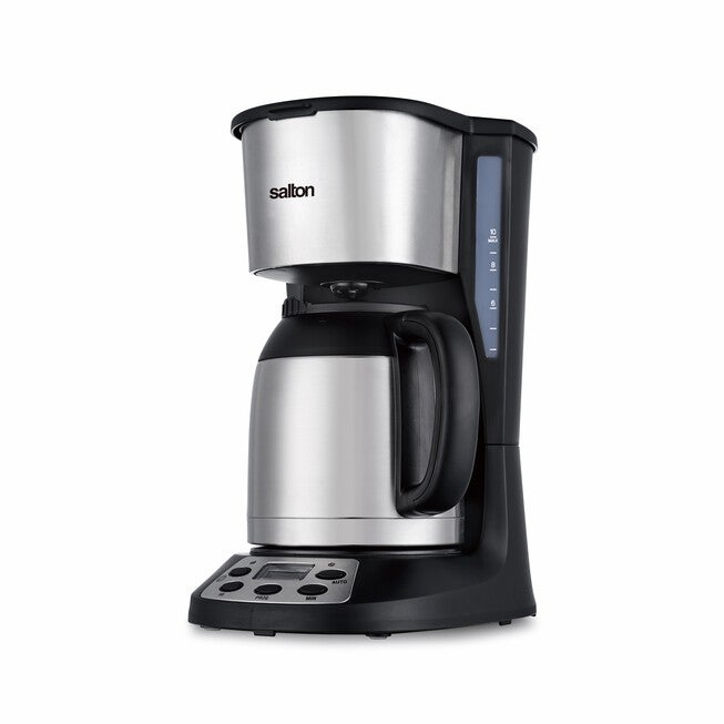 The Jumbo Java Thermal Coffee Maker - 10 Cups, STAINLESS STEEL, hi-res image number null