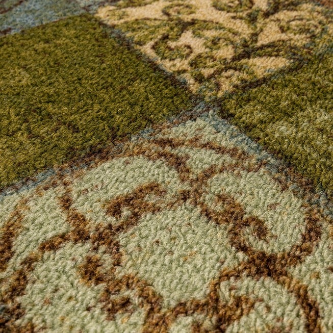 Floral Tile Blue Spa 1' 8 inches X 3' 9 inches, , alternate image number 3