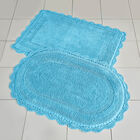 Oval Crochet Bath Rug, , on-hover image number null