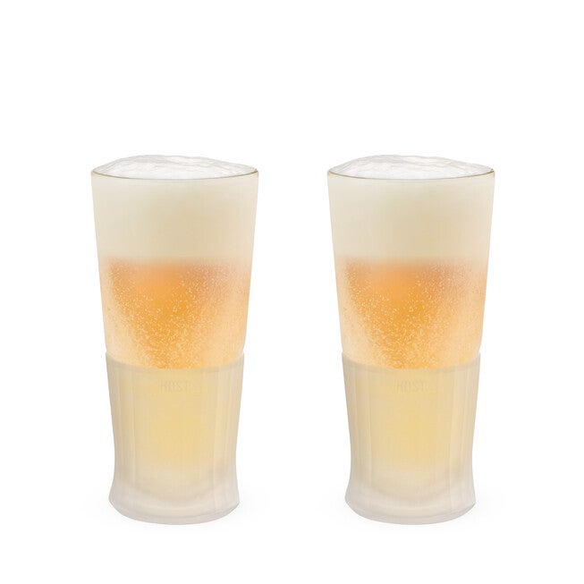 Glass Freeze Beer Glass (Set Of Two) By, , alternate image number null