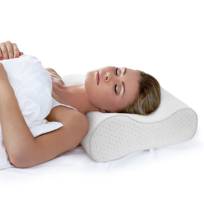 SensorPEDIC Luxury Extraordinaire Contour Memory Foam Bed Pillow, , alternate image number 6