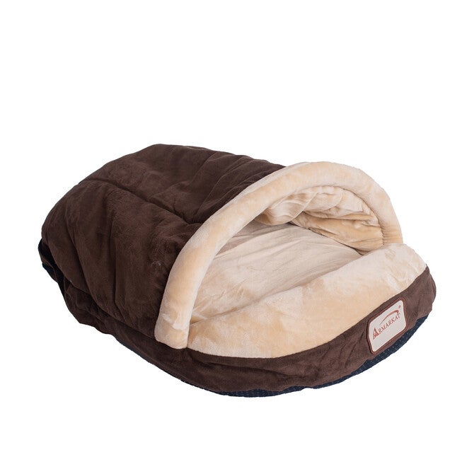 Slipper Shape Cat Dog Bed Mocha/Beige, , alternate image number 3