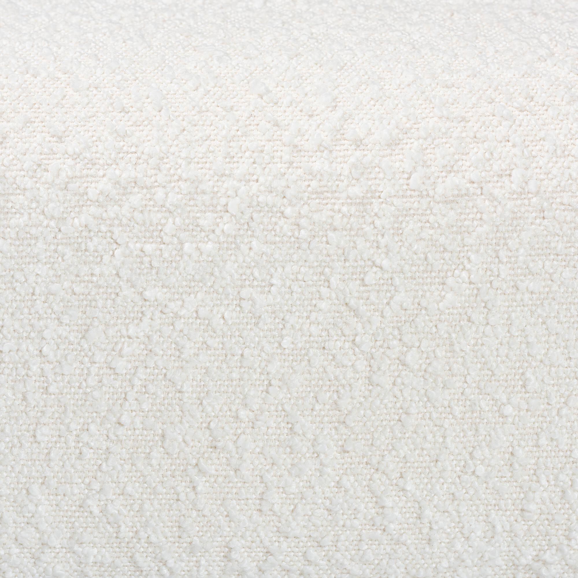 Vinicio Mid-Century Modern Cream Boucle Accent Bench, BROWN, alternate image number 5