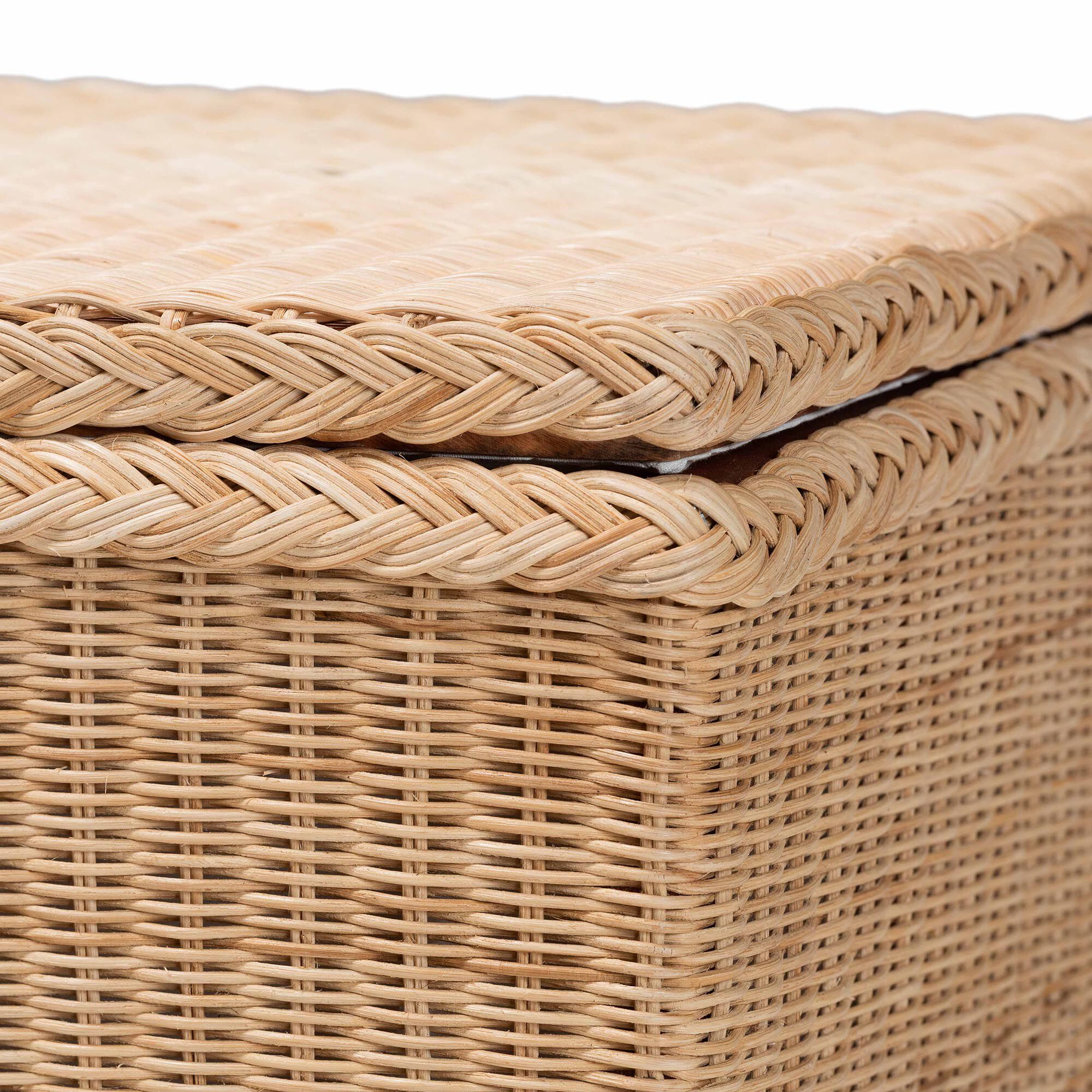 Caden Braided Natural Rattan Chest, NATURAL RATTAN, alternate image number 5