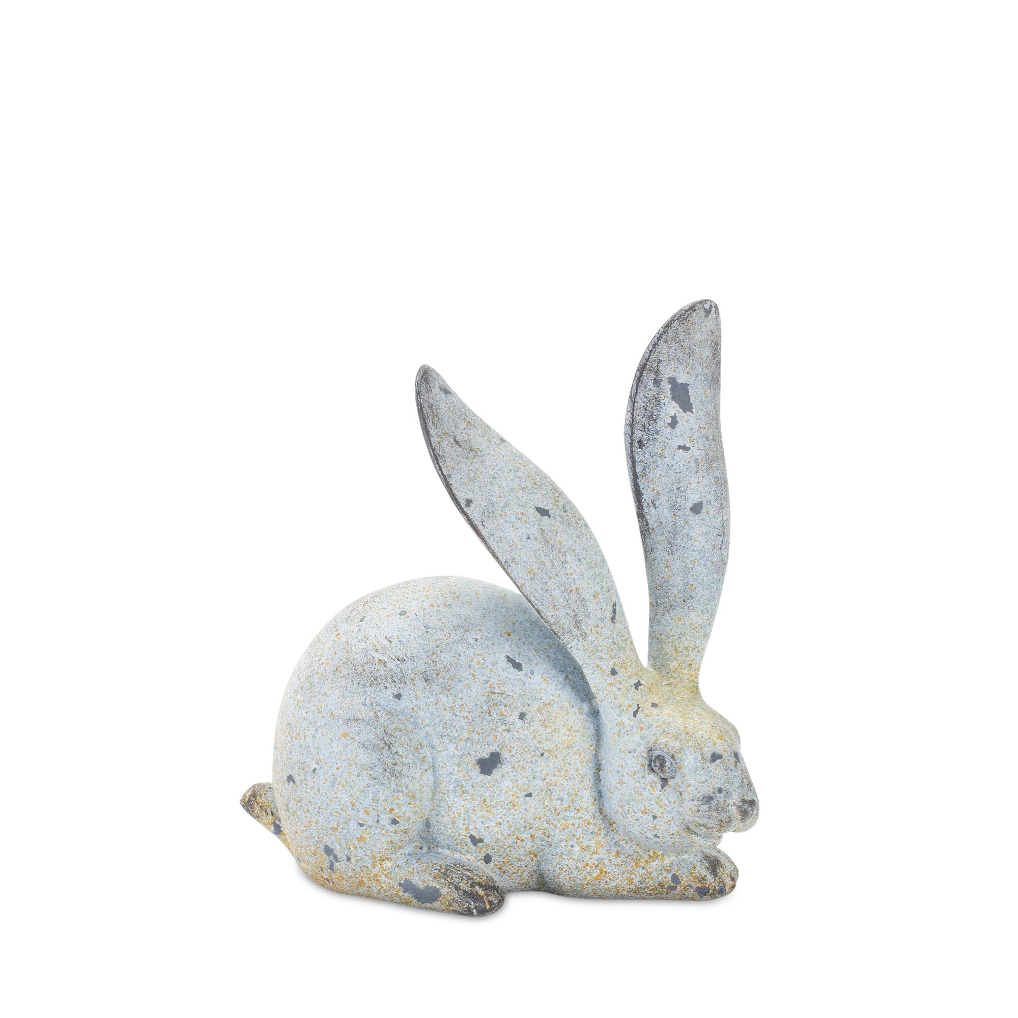 Rabbit (Set of 4) 5.5 inchesH, 8.25 inchesH Resin, GREY/BROWN, alternate image number 2