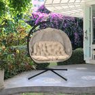 Hanging Pumpkin Patio Chair - Bark, , alternate image number null