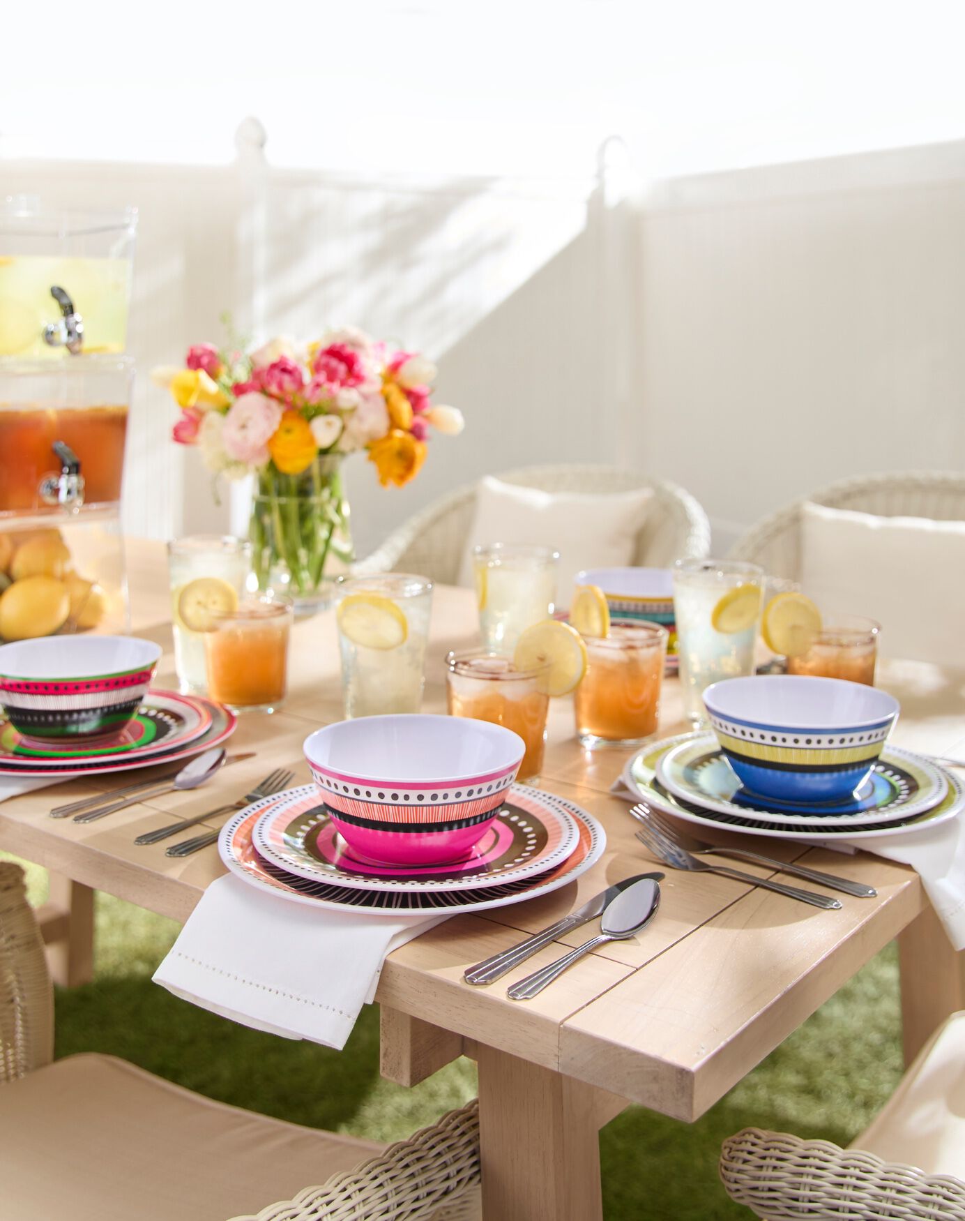 12-Pc. Almira Melamine Dinnerware Set, , alternate image number 5