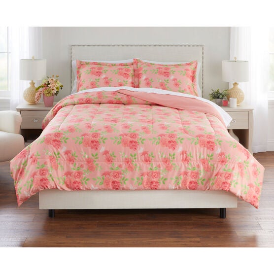 Allison 3-PC Comforter Set, LIGHT CORAL, hi-res image number null