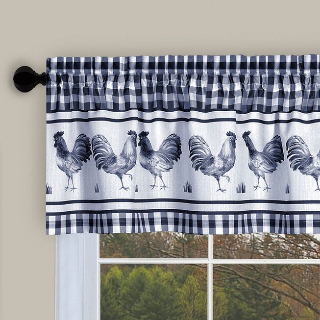 Barnyard Window Curtain Tier Pair and Valance Set, , alternate image number 6