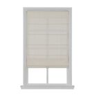 Cordless Light Filtering Fabric Roman Shades, , alternate image number null