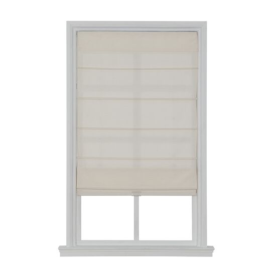 Cordless Light Filtering Fabric Roman Shades, , alternate image number null