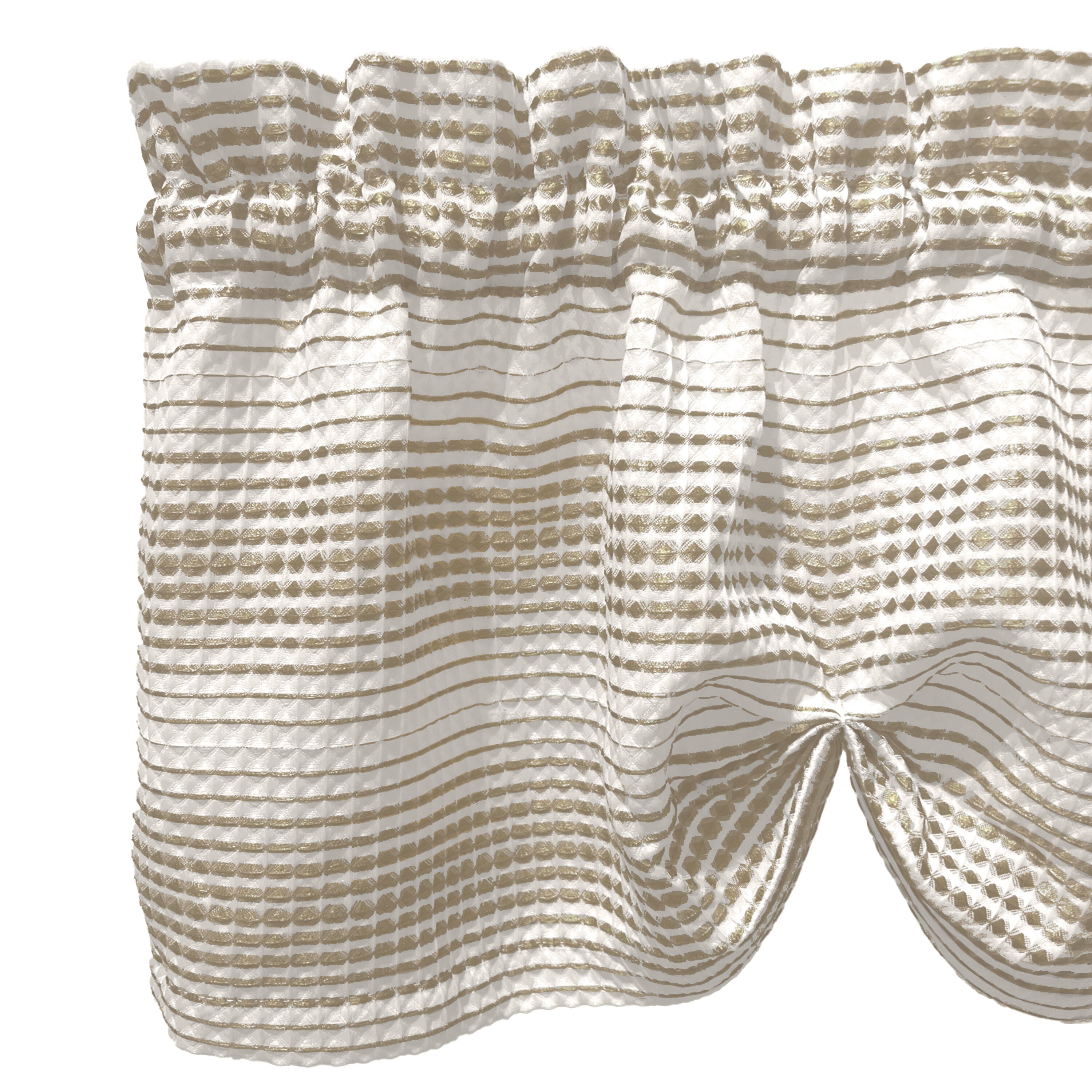 Gramercy Window Curtain Valance, TAUPE, alternate image number 2