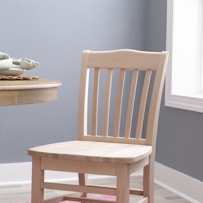 Bramwell Dining Chair Unfinished Set of 2, , alternate image number null