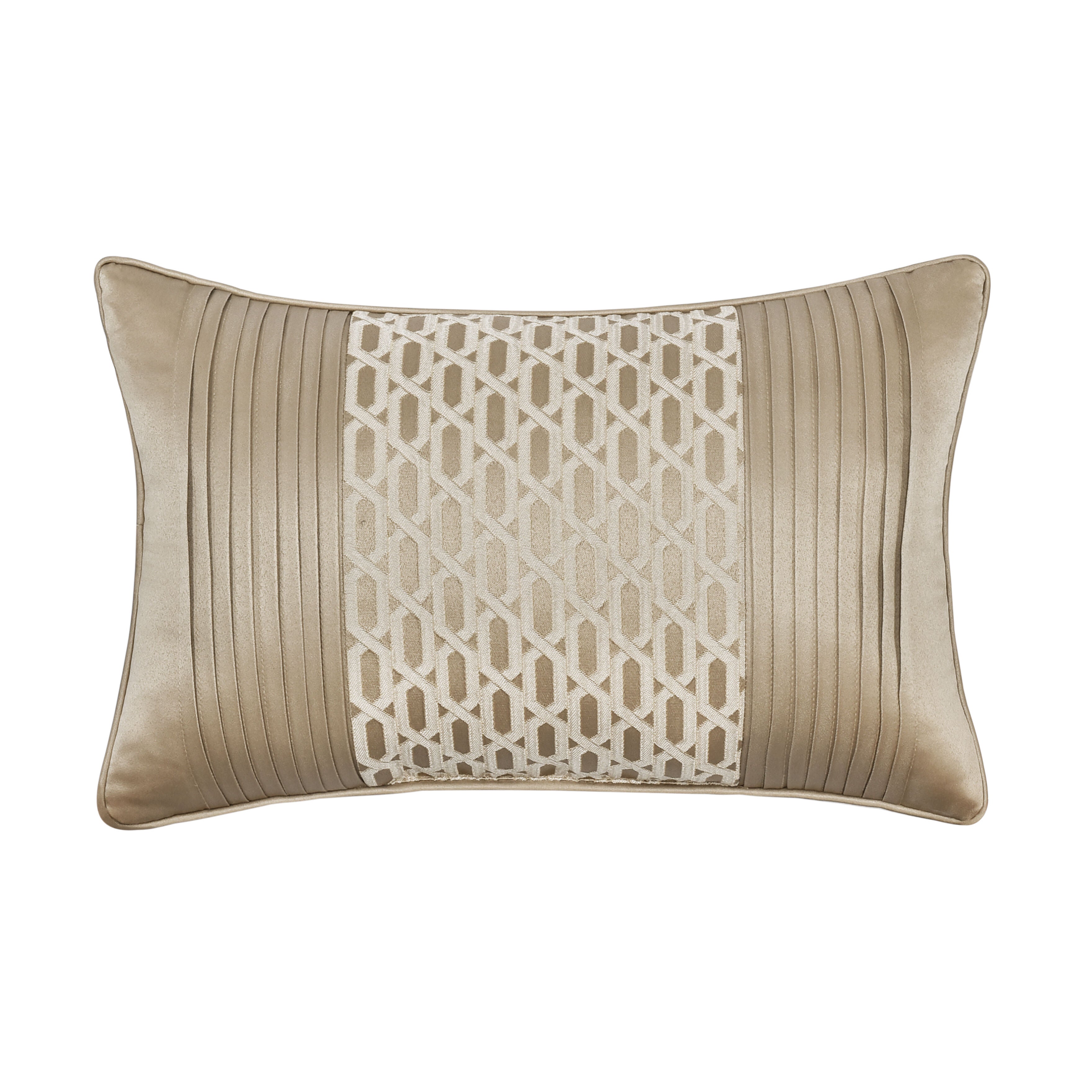 OLYMPUS BOUDOIR DECORATIVE THROW PILLOW, SAND, hi-res image number 0